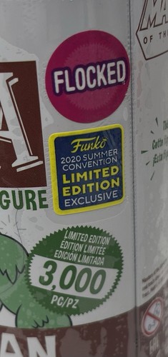 Funko Soda Flocked Moss Man Masters of the Universe SDCC 2020 MOTU 1 OF 3000 - Picture 3 of 9