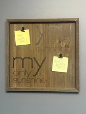 You are my Sunshine photo board