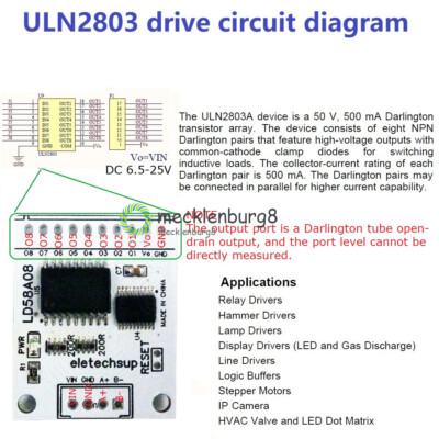 8CH RS485 to PWM Output Multifunction Controller Module Transistor Driver Module