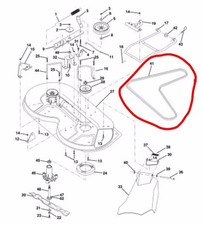 Cutter Deck Drive Belt Fits Jonsered LR10 LR11 LR12 Some LR13 532131264 Mowers