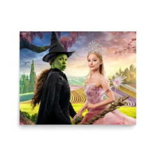 Wicked Movie 2024 Cynthia Erivo Ariana Grande Elphaba, Galinda / G Poster 16″×20