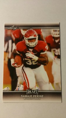 NFL Trading Card Samaje Perine Washington Redskins 2017 Leaf Draft