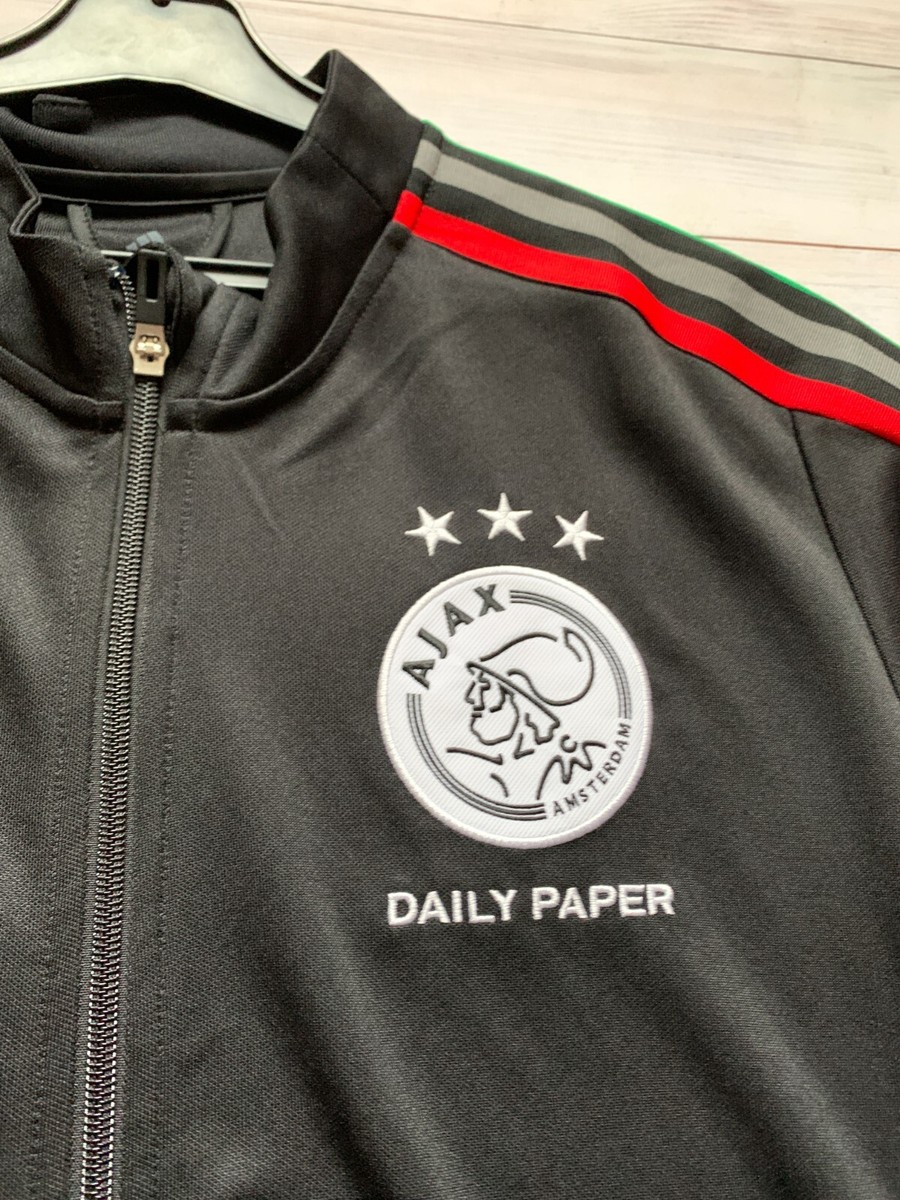 Ajax Amsterdam x Daily Paper Football Soccer adidas Jacket Size XL