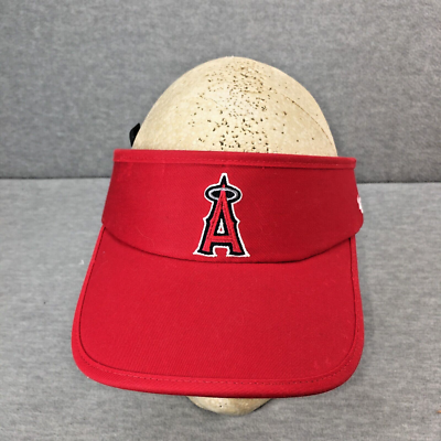 Team MLB Los Angeles Anaheim Angels  Baseball Embroidered Logo Visor New Era MLB Visor Clip 59FIFTY Anaheim Angels Light Navy  main image 4