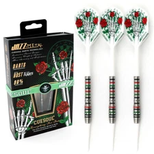CUESOUL JAZZ-METAL 19g Soft Tip Darts 90% Tungsten Dart Set-Font Loaded Shape