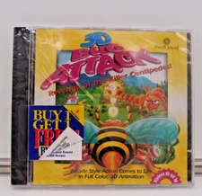 3D Bug Attack: Revenge Of The Killer Centipedes (PC, COSMI, 1999, Jewell Case)