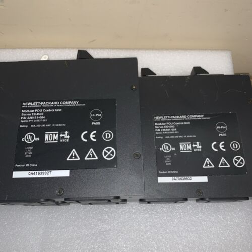 Lot of 2 HP Modular PDU Control Unit EO4503 228481-004 Inc VAT - Picture 3 of 3