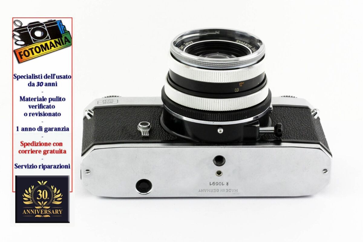 Zeiss Ikon Icarex 35 With Zeiss Skoparex 35 F 3.4 Mint With Zeiss Ikon Icarex 35 With Zeiss Skoparex 35 F 3.4 Mint With