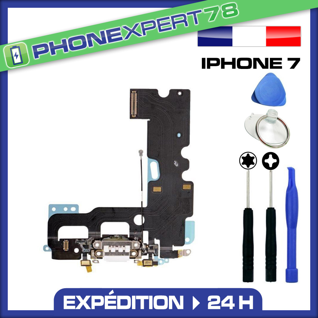 Connecteur Charge Pour Apple IPHONE 4 Blanc Micro Haut-Parleur Flex