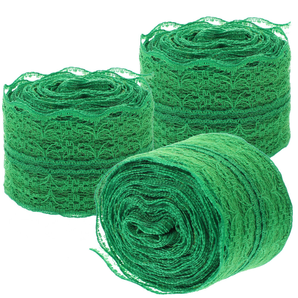 3 Rolls Macrame Decor Holiday Party Ribbons Nonstretch Lace Bow Tie eBay