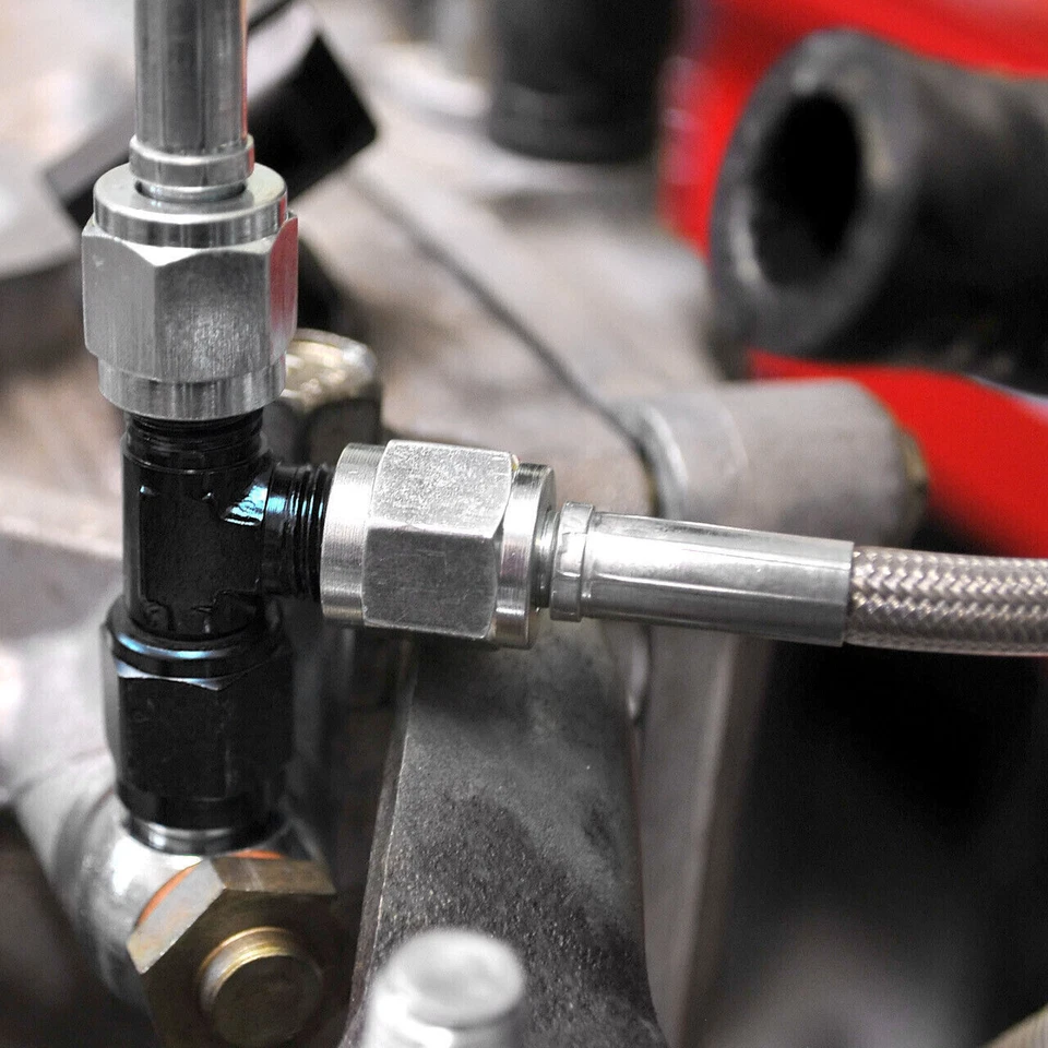 IAG Garrett GT Series Turbo Oil Feed & AVCS Line For Subaru WRX 2006-14, 04-21 S - Image 2 of 4