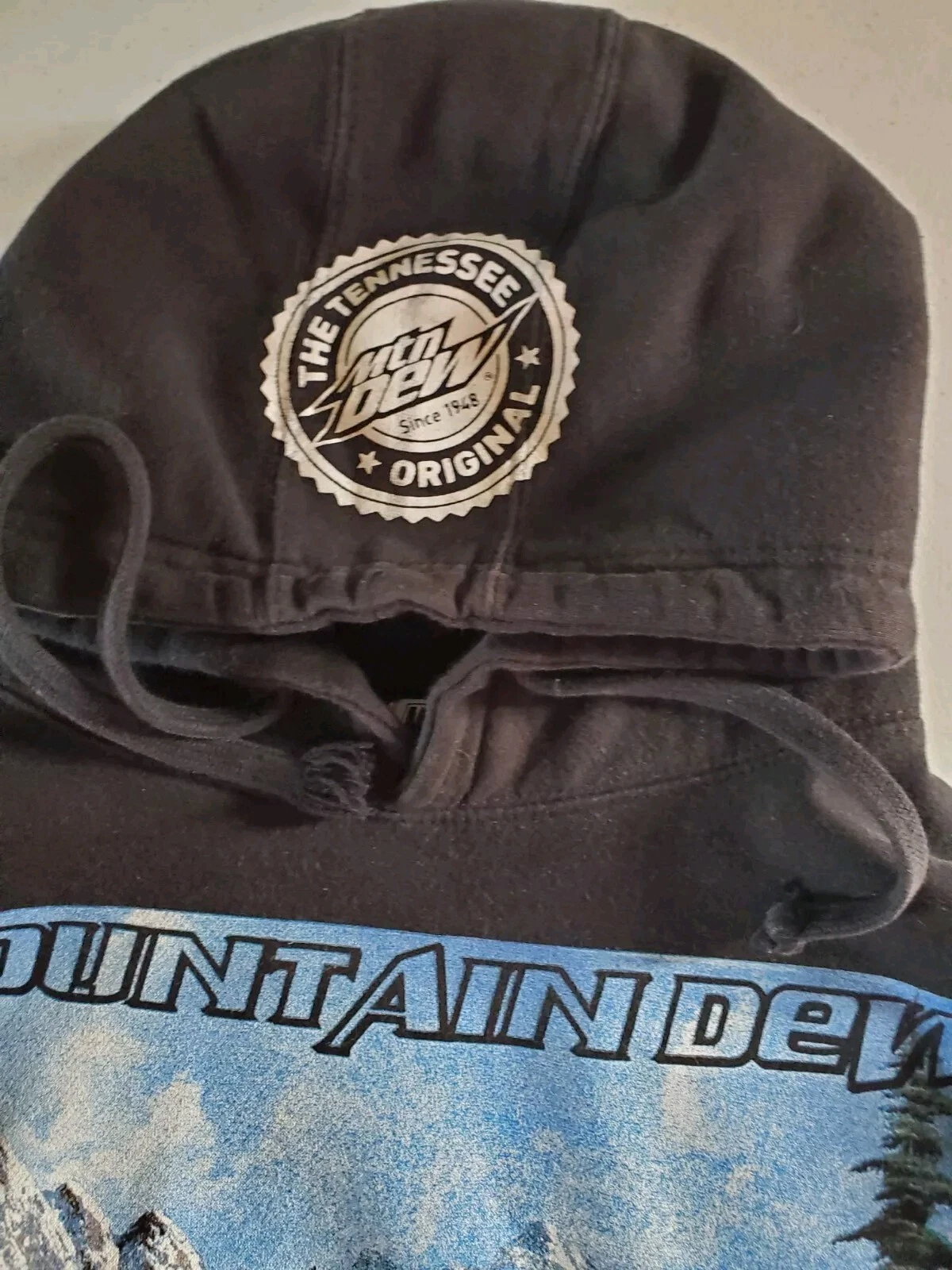 Felpa con cappuccio 2019 ASW ESTREMAMENTE RARA MOUNTIAN DEW x RHUDE RHUIGI STREETWEAR Mtn Dew