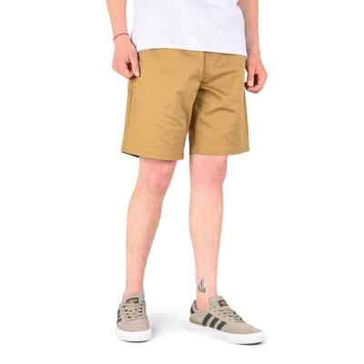 Volcom Frickin elastische 19''-Shorts mit Taille - dunkel khaki