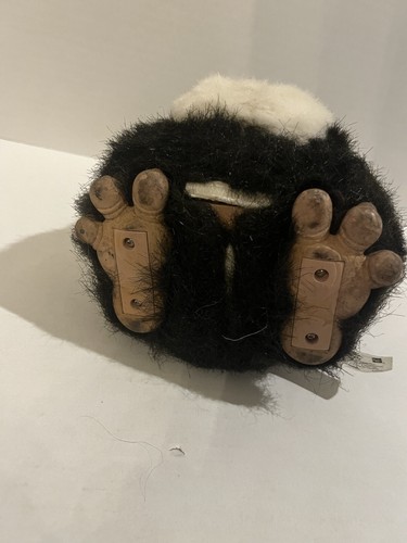 2005 Furby Charcoal Black & White Emoto tronic Blue Eyes Tiger NO WORKING READ - Picture 10 of 16