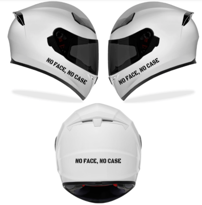 faceless motorcycle helmet Detour Helmets D.O.T. Flat Black 3/4 for Riders with Visor and keep Johnny Law at bay No face no? ,