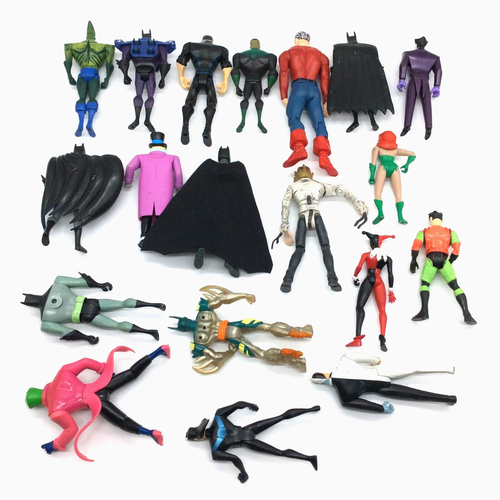 USED Large BATMAN DC LOT WITH RING 19 Action Figures Damaged, Broken, Fodder - Picture 7 of 9