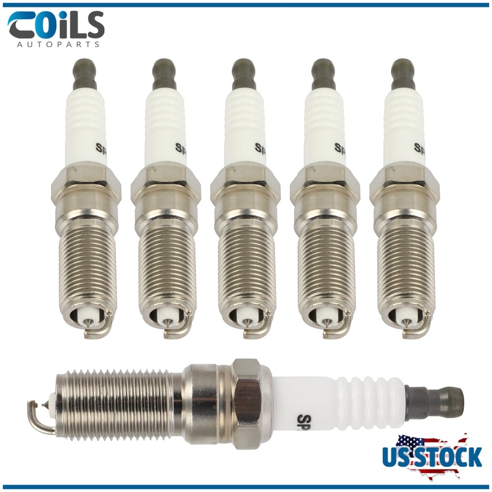 6x Iridium  Platinum Spark Plugs For Lincoln MKT MKS Ford Expedition 3.5L