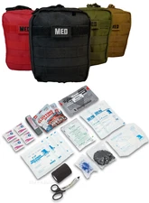 ELITE FIRST AID Gunshot Trauma Kit STOCKED First Responder Survival Prep