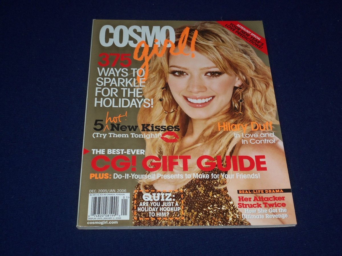 2005 DECEMBER/2006 JANUARY COSMO GIRL MAGAZINE - HILARY DUFF - SP