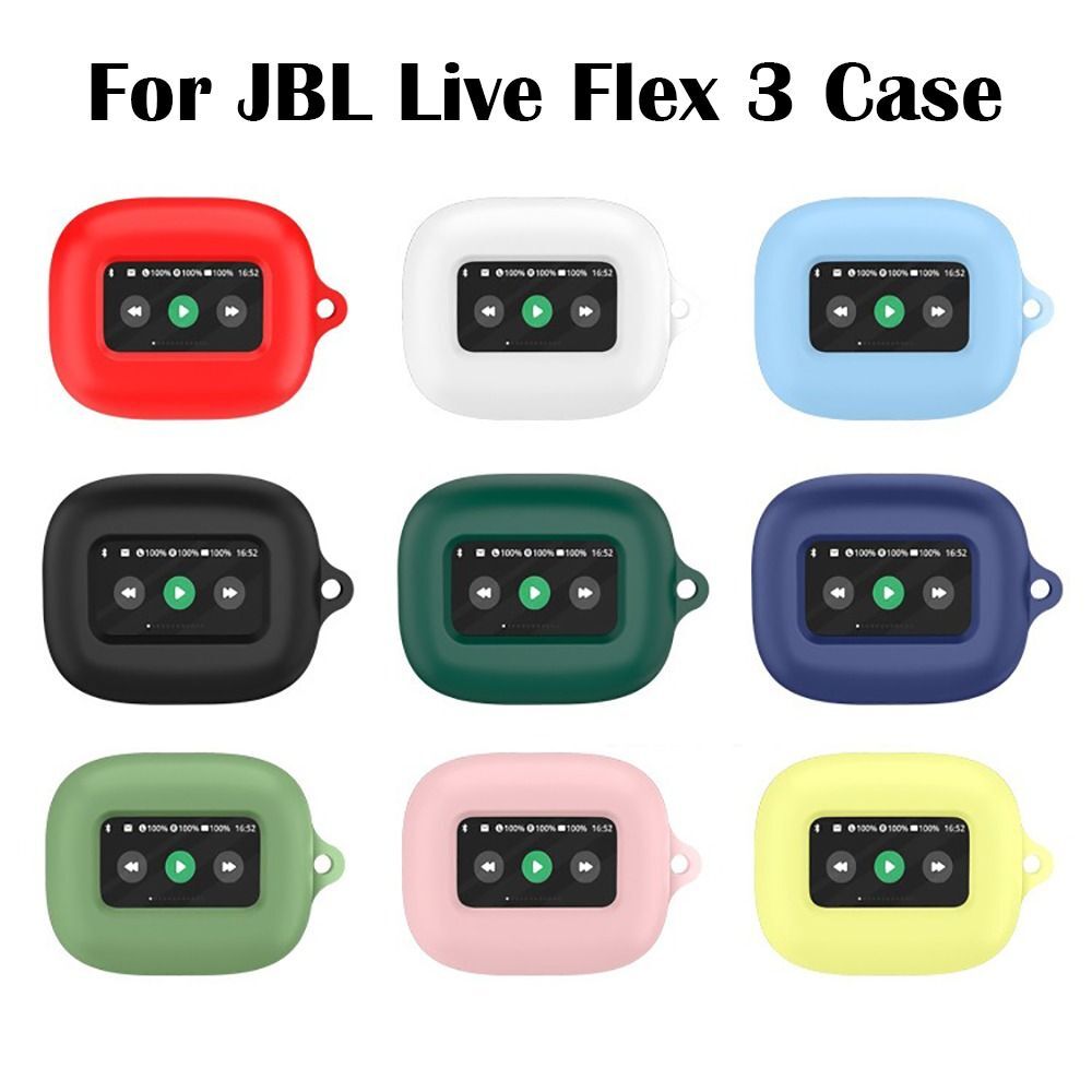 Weiche Silikon-Hülle Für JBL Live Flex – Mit Karabiner & 360° Schutz