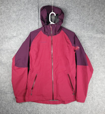 Mammut Jacket Womens Size Medium Wenaha Gore-tex Plum Purple Rain Waterproof