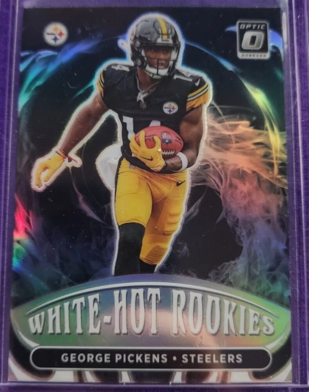 2022 Panini Donruss Optic GEORGE PICKENS White Hot Rookie Prizm #WHR-8 