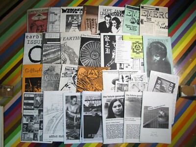 vtg 1990s 2000s alt zine half size - Punk DIY Alt mixed topics