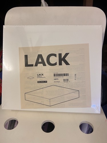 Ikea Lack Schwebendes Wandregal weiß 30x26 cm - Bild 4 von 4