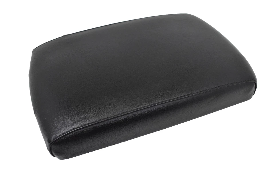 Nissan Máxima 2004-2006 consola central cuero negro tapa reposabrazos emergente OEM Foto 3 de 4