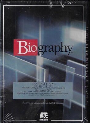 A&E Biography - Brigham Young: Architect of Faith (DVD, 2006) New