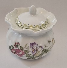 Royal Doulton Camilla Trinket Pot with Lid Vintage 1990