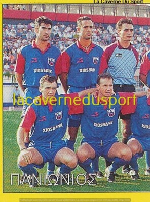 289 TEAM 1/2 PANIONIOS GSS GRIECHENLAND STICKER PANINI PODOSFARO 1994 1995