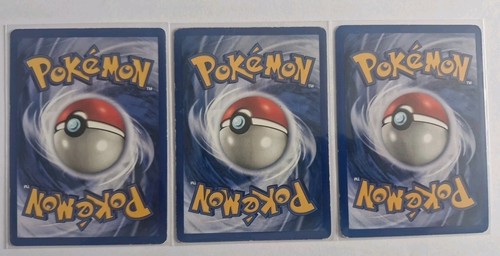 3x Bill 91/102 Base Set Regular Unlimited 1999 WOTC LP Playset Pokémon TCG - Picture 5 of 5