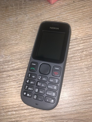 Nokia 100 Mobile Phone Unused Phantom Black Retro Communication Device Phone - Afbeelding 5 van 16