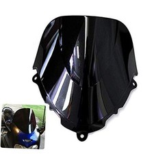 Windscreen Windshield Double Bubble for Katana GSX600F GSX750F 1998-2008 Black