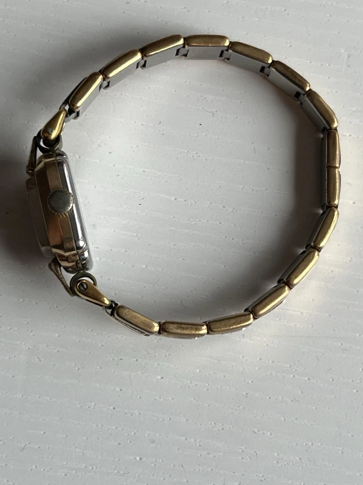 Junghans Walzgold Double 15 Jewels - Vintage Damen - Handaufzug - Werk läuft - Bild 4 von 4