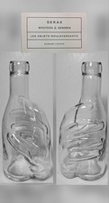 (1) New in Box Clear Glass Hand Shaped Edward Carafe by Serax Wouters & Hendrix 