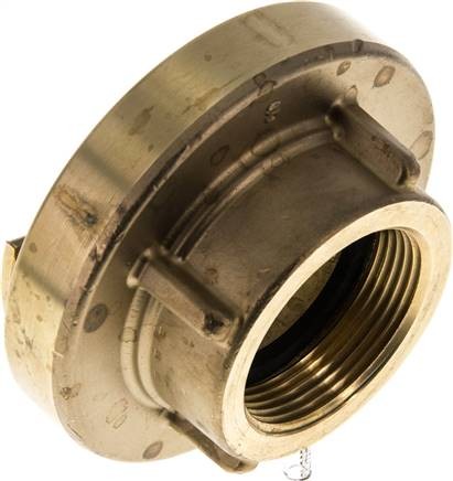 "Storz-Kupplung G 1-1/2\"(IG), 52-C, Messing Werkstoff:Messing Storz-GrößE:52-C"-image