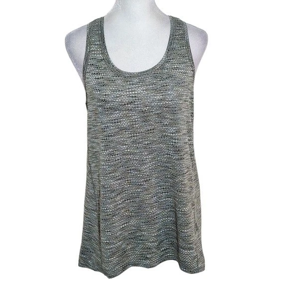 Athleta Green Racerback Athletic Tank Size Small