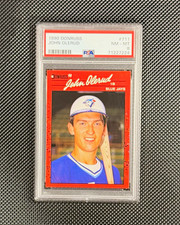 1990 Donruss Star John Olerud Graded Rookie Baseball Card #711 RC PSA 8. rookie card picture