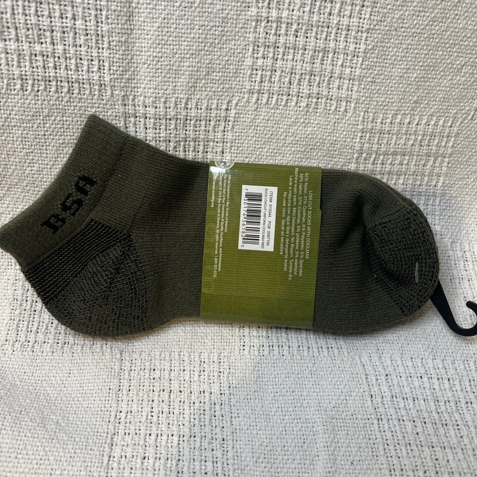 UNIFORME NIÑO SCOUT COOL MAX ABSORBENTE CORTE BAJO CALCETINES NIÑO HOMBRE MUJER TALLA M 9-11 Foto 4 de 4