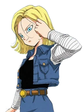 Android 18 Dragon Ball Z Vinyl Car Decal Sticker 7" Weatherproof