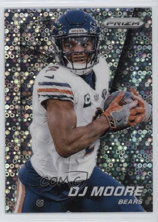 2024 Panini Prizm Prizm Flashback No Huddle Prizm DJ Moore #9 05gy