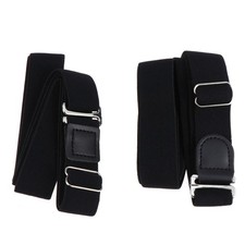 2 Pcs Shirt Clips for Men Garters Holders Keepers Man Stays Belt