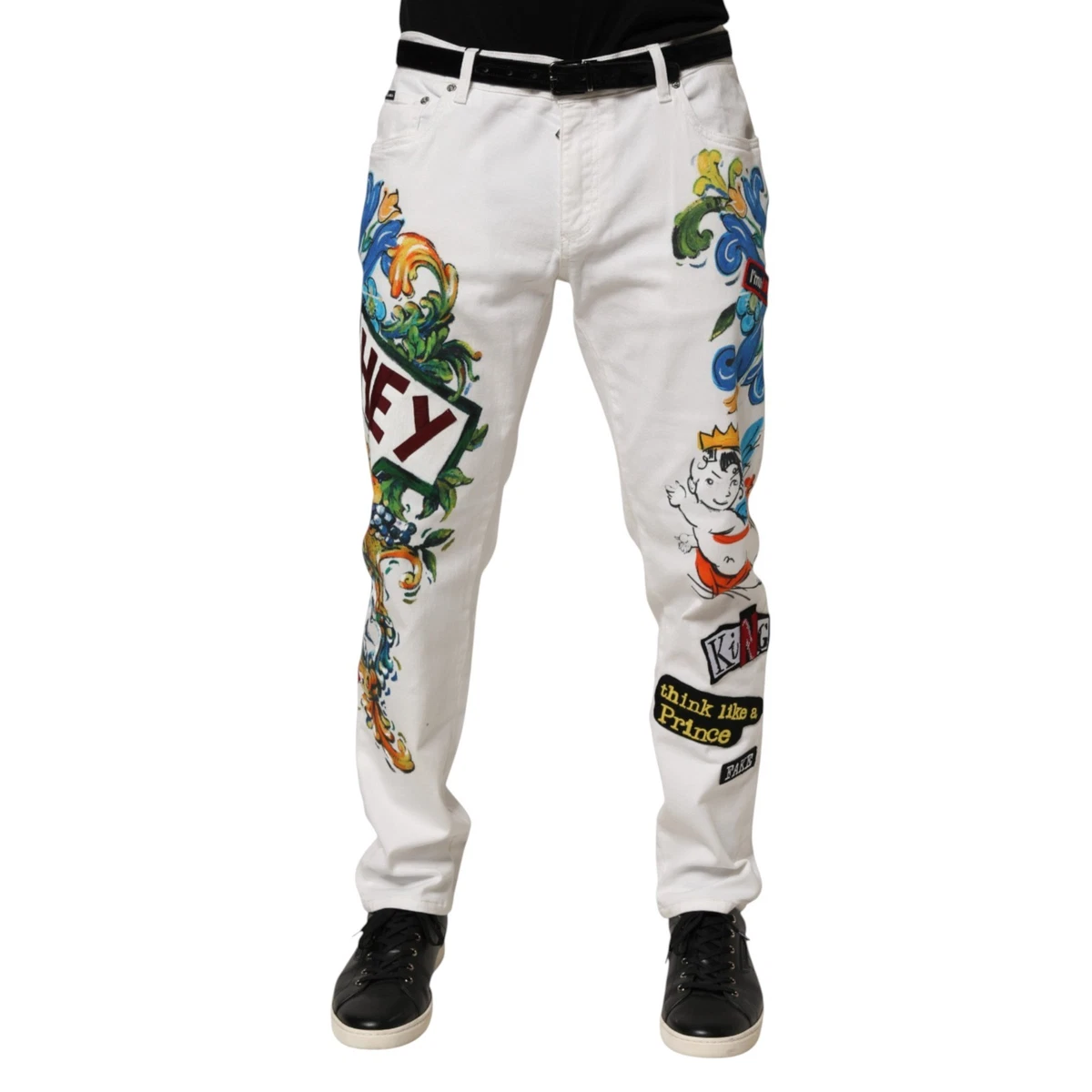 Dolce&Gabbana White Jeans for Men for sale | eBay