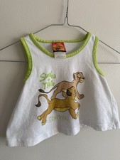 Vintage The Lion King Simba Nala Disney Toddler Tank Top 18M-2T Movie Promo 90s