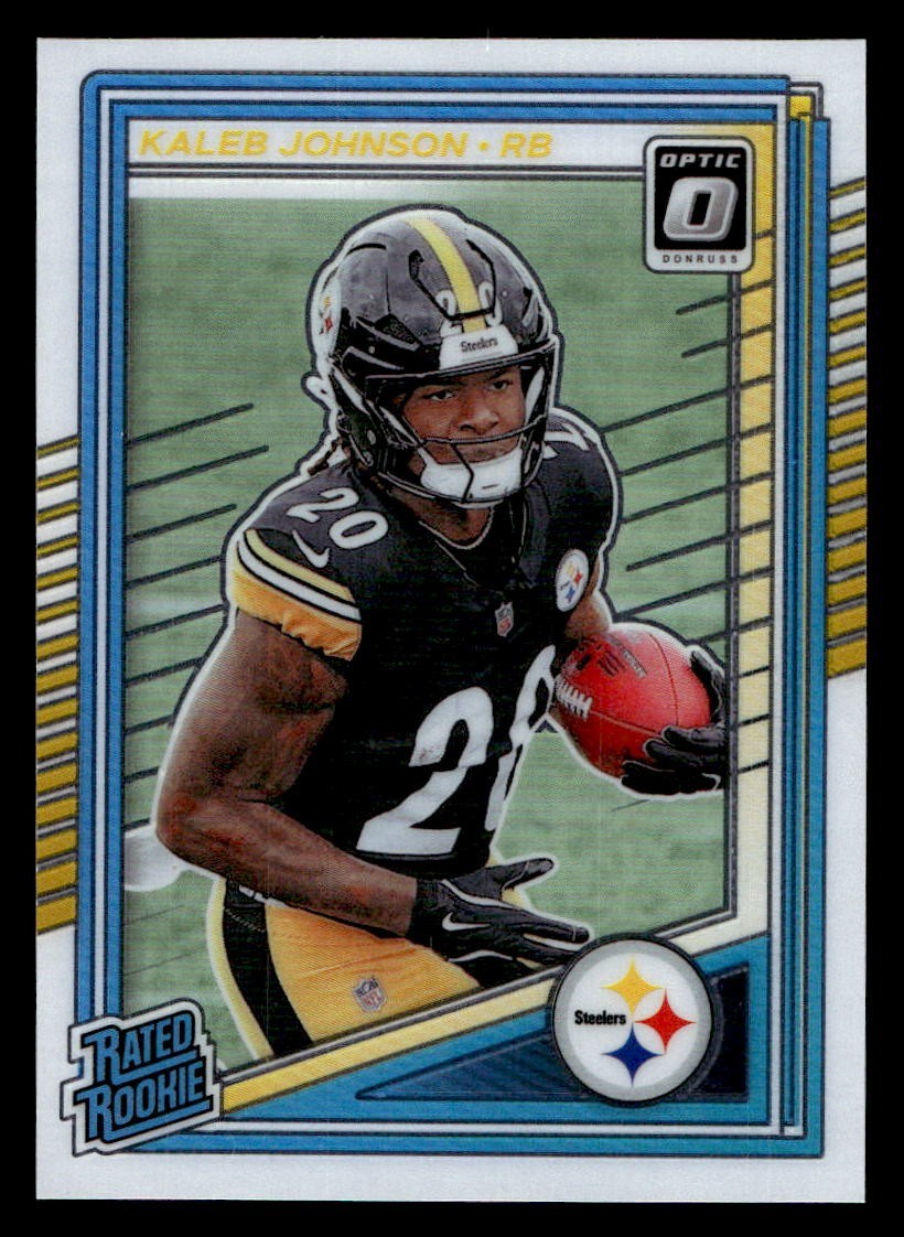 E100 - 2025 Donruss Optic - Kaleb Johnson #232 RC