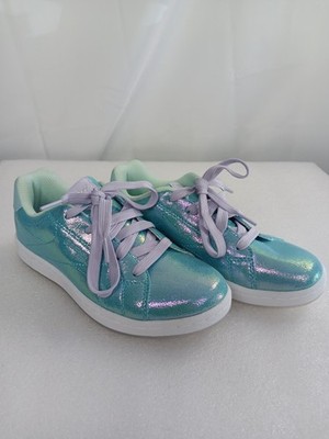 Reebok Child Royal Complete Clean 2.0 Teal Sneaker Shoes Kids Size 3