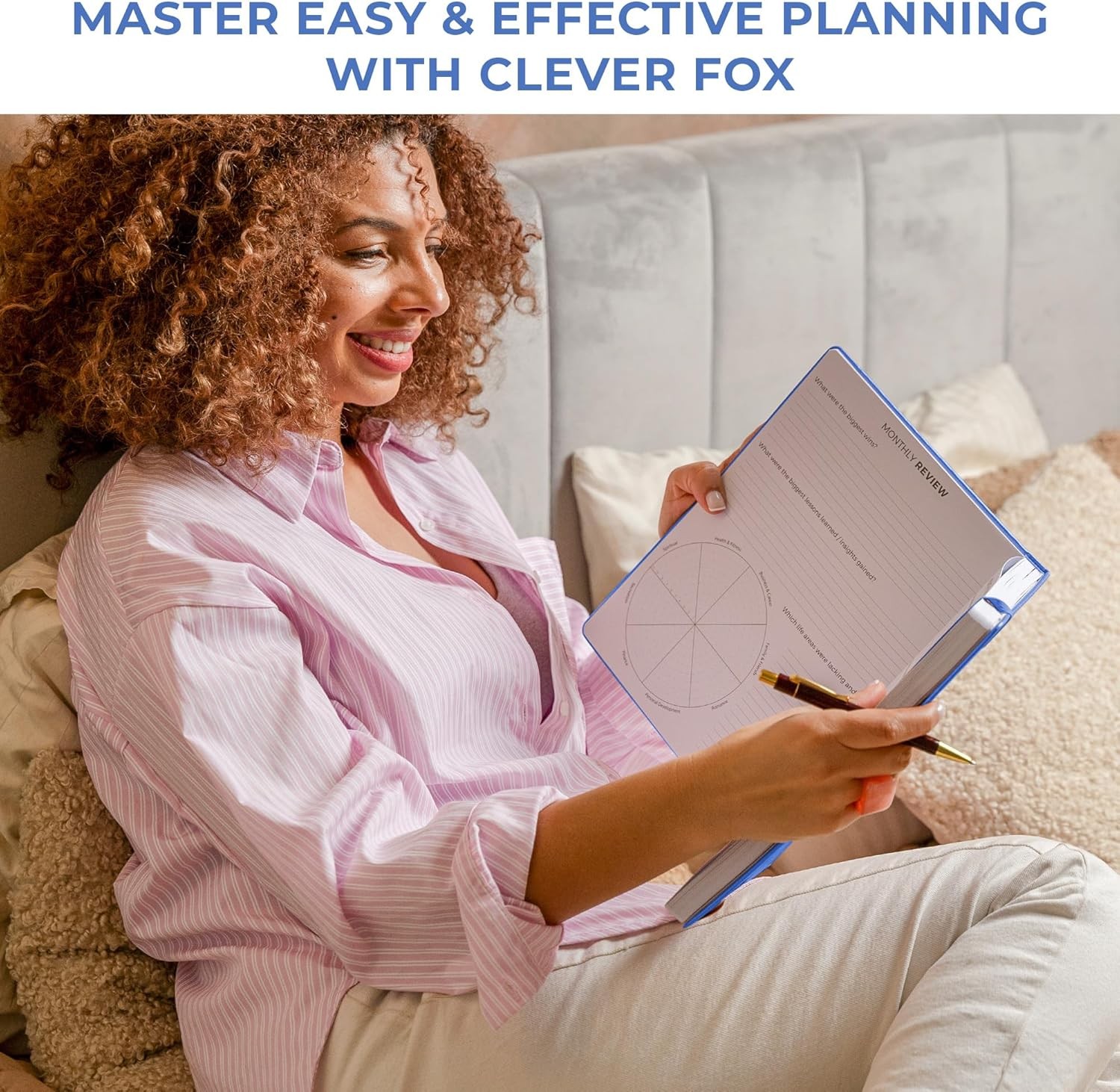 Clever Fox Planner PRO Dated (Jan 2026–Jan 2027) Weekly & Monthly Life Planner