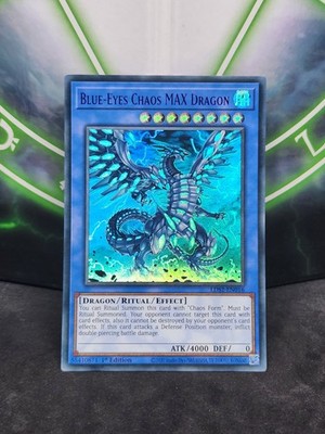 Yugioh Blue-Eyes Chaos MAX Dragon LDS2-EN016 Purple Ultra Rare 1st Edition NM